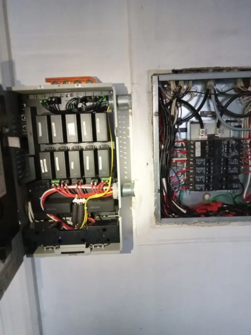 Electrical panel upgrade completed for Commercial Electrician Services in Wisconsin Dells